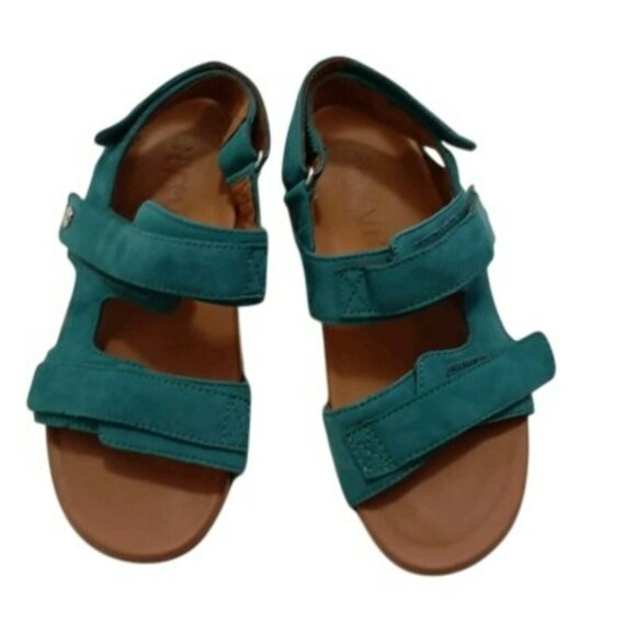 Strive Aruba I Teal Sandals Womens Size 5 US/ 35 UK Adjustable Straps Comfort Fi - Picture 3 of 6
